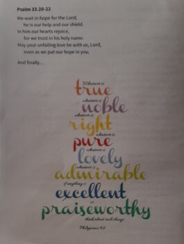 Psalm 33.20-22 wordings image